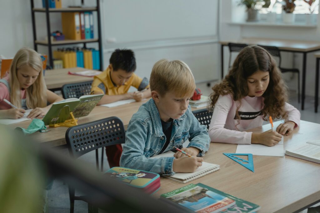 Salle de classe de primaire